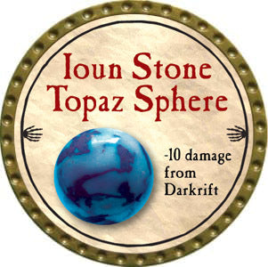 Ioun Stone Topaz Sphere - 2012 (Gold) - C44