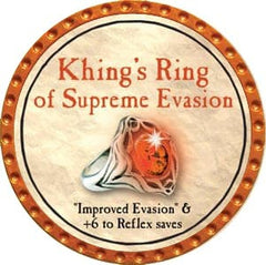 Khing’s Ring of Supreme Evasion - 2012 (Orange) - C131