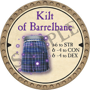 Kilt of Barrelbane - 2019 (Gold) - C131