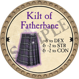 Kilt of Fatherbane - 2018 (Gold) - C136