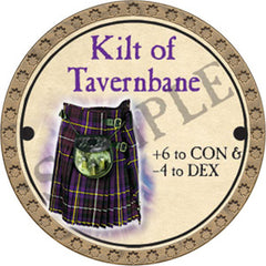 Kilt of Tavernbane - 2017 (Gold) - C131