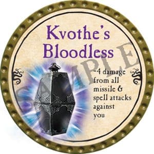 Kvothe’s Bloodless - 2016 (Gold) - C132