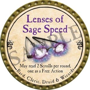 Lenses of Sage Speed - 2016 (Gold) - C134