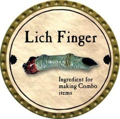 Lich Finger - 2011 (Gold) - C17