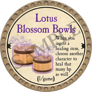 Lotus Blossom Bowls - 2018 (Gold) - C134