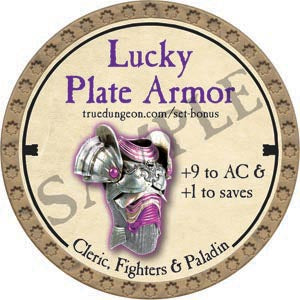 Lucky Plate Armor - 2020 (Gold) - C136