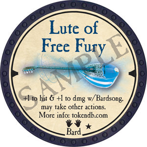 Lute of Free Fury - 2019 (Blue) - C136