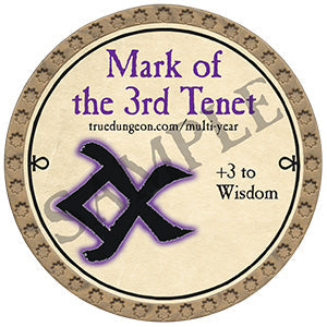 Mark of the 3rd Tenet - 2024 (Gold) - C3