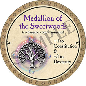 Medallion of the Sweetwoods - 2021 (Gold) - C136