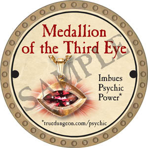 Medallion of the Third Eye - 2017 (Gold) - C131