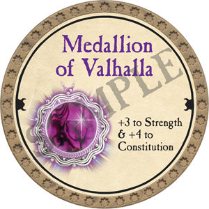 Medallion of Valhalla - 2018 (Gold) - C136