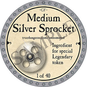 Medium Silver Sprocket - 2022 (Platinum) - C134