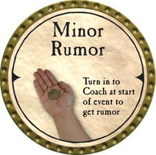 Minor Rumor (C) - 2007 (Gold) - C132