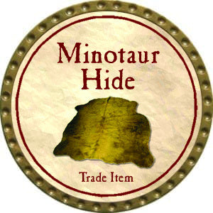 Minotaur Hide - Yearless (Gold) - Unusable - C131