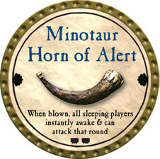 Minotaur Horn of Alert - 2011 (Gold) - C131