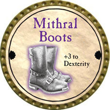 Mithral Boots - 2011 (Gold) - C136