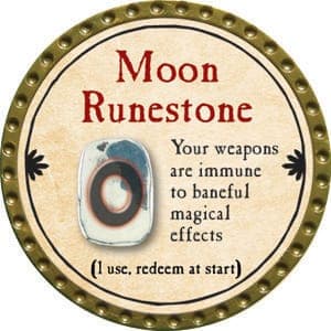 Moon Runestone - 2015 (Gold) - C66