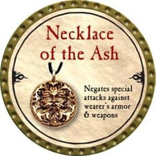 Necklace of the Ash - 2010 (Gold) - C17