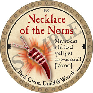 Necklace of the Norns - 2018 (Gold) - C131