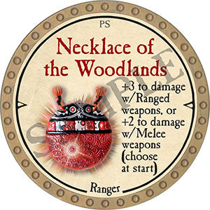 Necklace of the Woodlands - 2021 (Gold) - C9