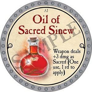 Oil of Sacred Sinew - 2023 (Platinum) - C134