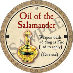 Oil of the Salamander - 2020 (Gold) - C134