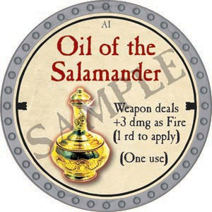 Oil of the Salamander - 2020 (Platinum) - C131