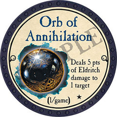 Orb of Annihilation - 2024 (Blue) - C20