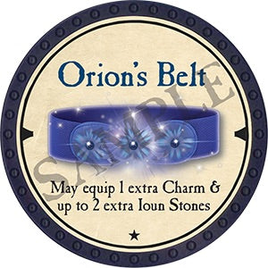 Orion’s Belt - 2019 (Blue) - C136