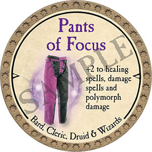 Pants of Focus - 2021 (Gold) - C136