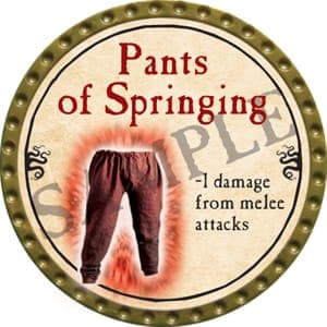 Pants of Springing - 2016 (Gold) - C135