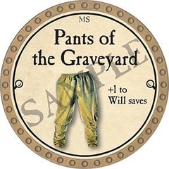 Pants of the Graveyard - 2023 (Gold) - C134