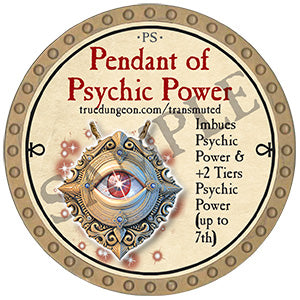 Pendant of Psychic Power - 2024 (Gold)