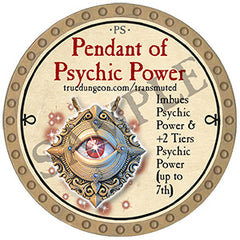 Pendant of Psychic Power - 2024 (Gold) - C3