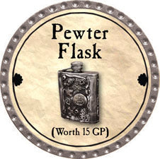 Pewter Flask - 2011 (Platinum) - C17