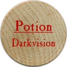 Potion Darkvision (R) - 2006 (Wooden) - C20