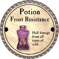 Potion Frost Resistance - 2011 (Platinum) - C17