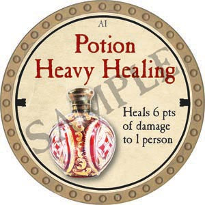 Potion Heavy Healing - 2020 (Gold) - C131