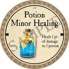 Potion Minor Healing - 2020 (Gold) - C37