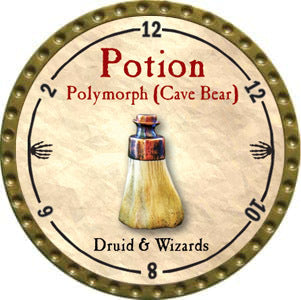 Potion Polymorph (Cave Bear) - 2012 (Gold) - C131