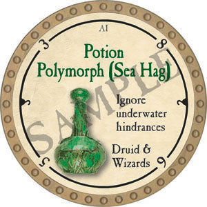 Potion Polymorph Sea Hag - 2022 (Gold) - C131