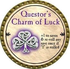 Questor’s Charm of Luck - 2009 (Gold) - C132