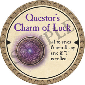 Questor's Charm of Luck - 2019 (Gold) - C134