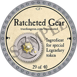 Ratcheted Gear - 2022 (Platinum) - C134