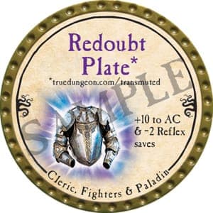 Redoubt Plate - 2016 (Gold) - C136