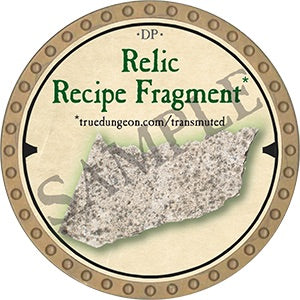 Relic Recipe Fragment 4 - 2019 (Gold) - C134