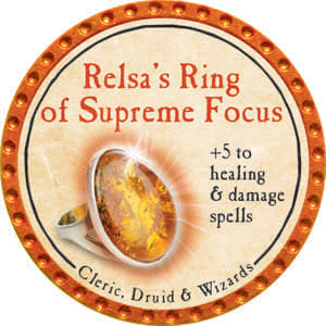 Relsa’s Ring of Supreme Focus - 2014 (Orange) - C136