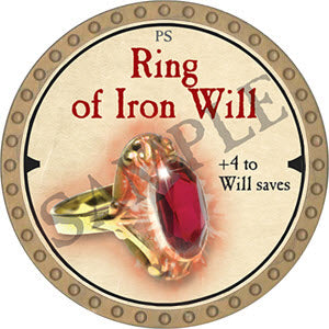 Ring of Iron Will - 2019 (Gold) - C134