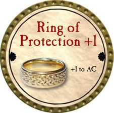 Ring of Protection +1 - 2011 (Gold) - C17