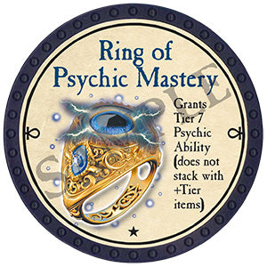 Ring of Psychic Mastery - 2024 (Blue) - C20